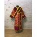 Combined velvet and brocade Protodeacon's sticharion - Deacon's alb and orar