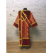 Combined velvet and brocade Protodeacon's sticharion - Deacon's alb and orar