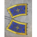 Dark blue protodeacon's vestment - Orthodox sticharion and double Greek orar