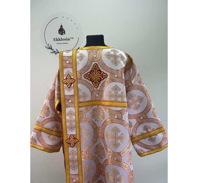 Orthodox vestment with single or double orar - Deacon's alb -Deacon's vestment