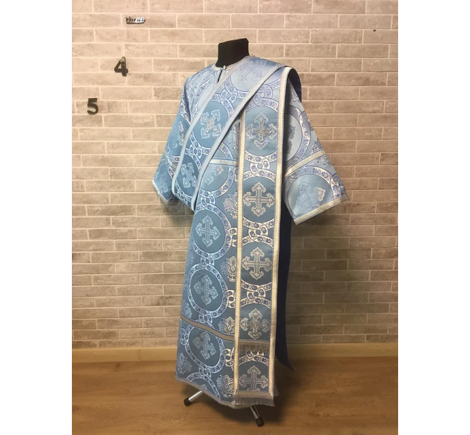 Orthodox vestment with single or double orar - Deacon's alb -Deacon's vestment