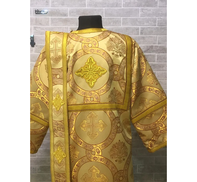 Orthodox vestment with single or double orar - Deacon's alb -Deacon's vestment
