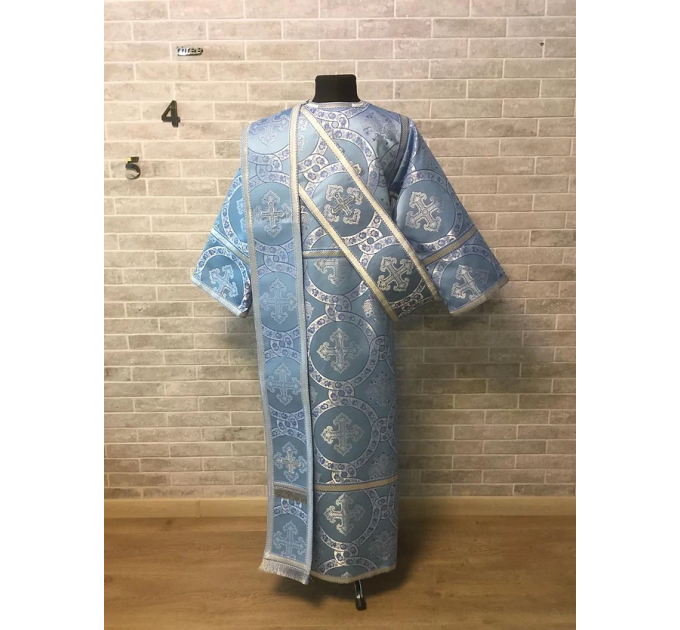 Orthodox vestment with single or double orar - Deacon's alb -Deacon's vestment