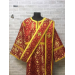 Protodeacon's liturgical vestment -Orthodox stikharion and double orar and cuffs