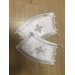 White vestment for deacon - Stichar and orar in white-gold brocade