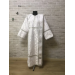 White vestment for deacon - Stichar and orar in white-gold brocade