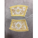 Deacon's ordination vestment - Stichar and orar in white brocade - For deacon