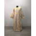 Deacon's ordination vestment - Stichar and orar in white brocade - For deacon