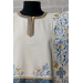 Combined velvet and brocade protodeacon's sticharion, single orar - Vestment