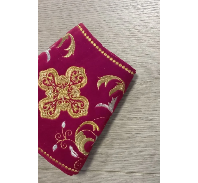 Combined velvet and brocade protodeacon's sticharion, single orar - Vestment