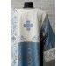 Combined velvet and brocade protodeacon's sticharion, single orar - Vestment