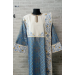 Combined velvet and brocade protodeacon's sticharion, single orar - Vestment