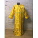 Deacon vestments set in metallic brocade - Protodeacon's sticharion in metallic