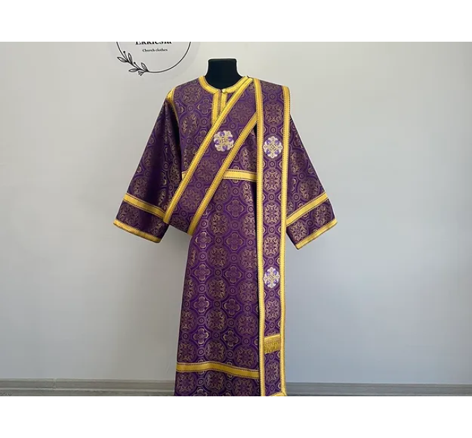 Sticharion for protodeacon in all colors - Orthodox liturgical decon's vestment