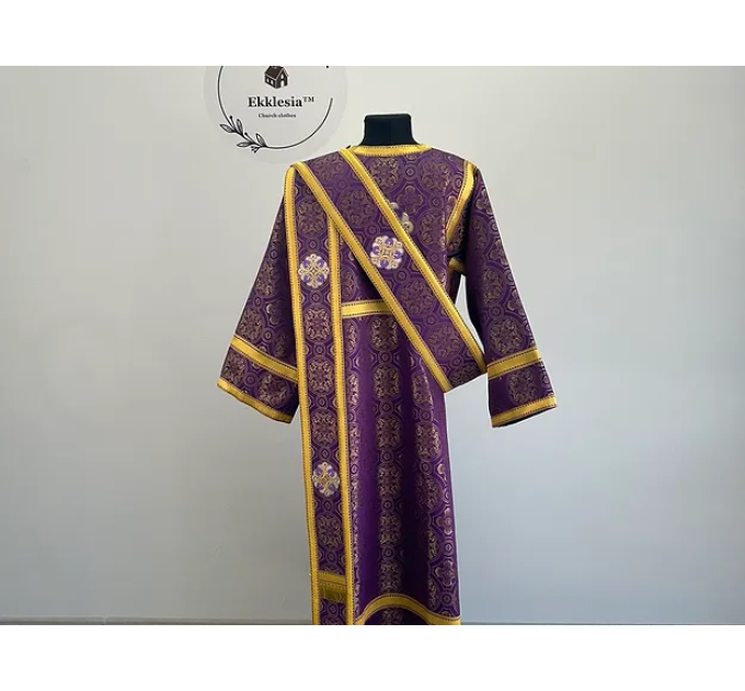 Sticharion for protodeacon in all colors - Orthodox liturgical decon's vestment