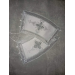 White/silver Deacon's sticharion - Yellow/maroon Orthodox Vestment - Deacons set