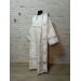 White/silver Deacon's sticharion - Yellow/maroon Orthodox Vestment - Deacons set