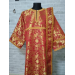 Sticharion for deacon with single red rorar - Deacon's alb - Orthodox Liturgical
