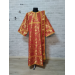 Sticharion for deacon with single red rorar - Deacon's alb - Orthodox Liturgical
