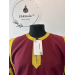 Burgundy Altar Server Reader Robe in gabardine - Stikharion - Surplice - Rochet