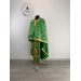 Church vestment with Holy Spirit icon - Greek style priest vestment on brocade