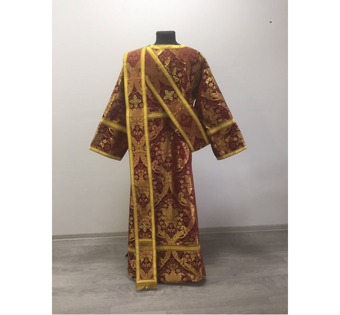 Protodeacon's or deacon's set of stichar and orar - Church liturgical vestment