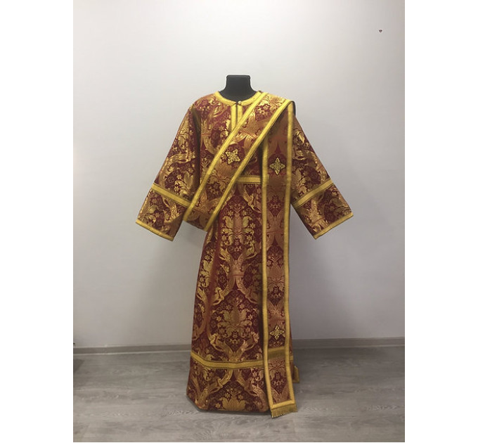 Protodeacon's or deacon's set of stichar and orar - Church liturgical vestment