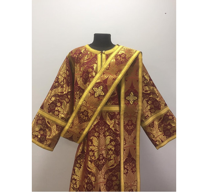 Protodeacon's or deacon's set of stichar and orar - Church liturgical vestment