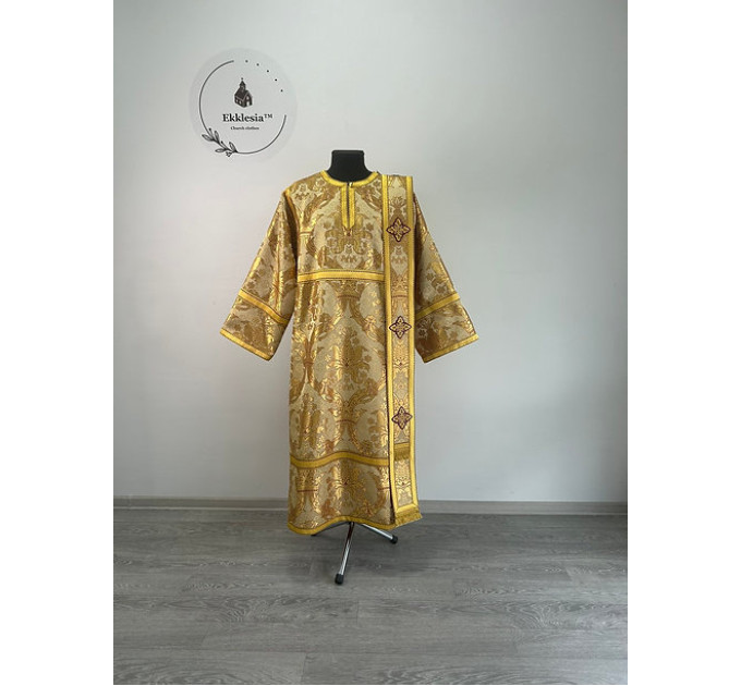Protodeacon's or deacon's set of stichar and orar - Church liturgical vestment