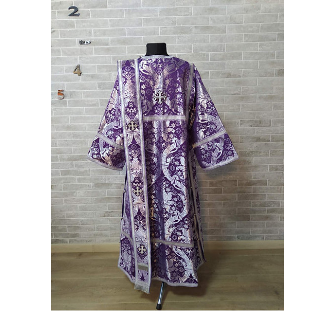 Protodeacon's or deacon's set of stichar and orar - Church liturgical vestment