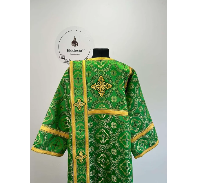 Sticharion for protodeacon - Deacon's alb - Orthodox Liturgical clothes brocade