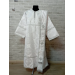 White vestment with blue trim for protodeacon - Deacon's alb - Orthodox Liturgic