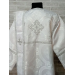White vestment with blue trim for protodeacon - Deacon's alb - Orthodox Liturgic