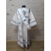 White vestment with blue trim for protodeacon - Deacon's alb - Orthodox Liturgic