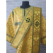 Yellow/Green Sticharion for protodeacon - Deacon's alb - Orthodox Liturgical