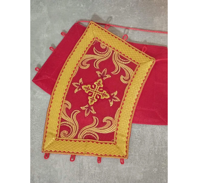 Green Sticharion for protodeacon - Deacon's alb - Orthodox Liturgical stichar