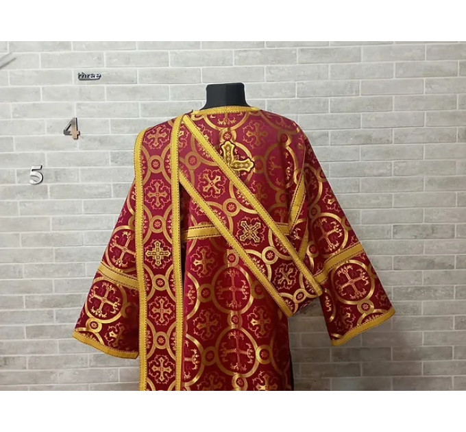 Orthodox sticharion for protodeacon - Deacon's alb - Liturgical stichar