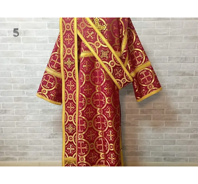 Orthodox sticharion for protodeacon - Deacon's alb - Liturgical stichar