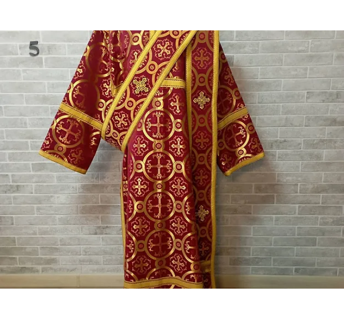 Orthodox sticharion for protodeacon - Deacon's alb - Liturgical stichar