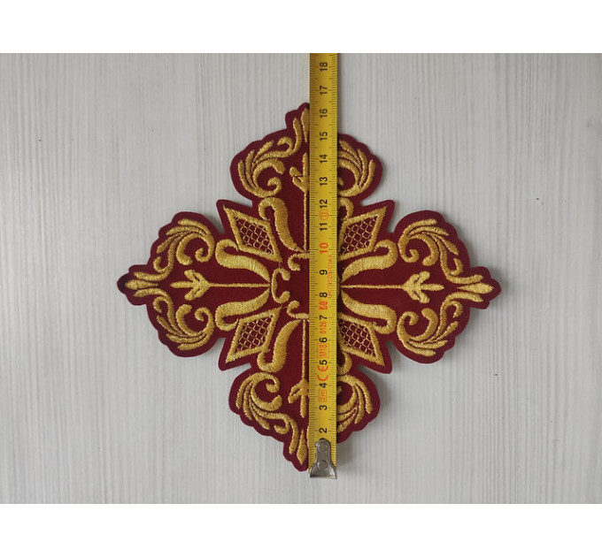 Crosses set for bishop's vestment - Set of 23 crosses - Vestments crosses set