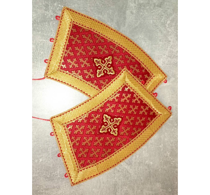 Red Deacon's vestment - Orthodox Vestment - Protodeacon's set of vestments