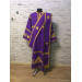 Embroidered protodeacon's sticharion in gabardine - Deacon's alb - Orthodox set