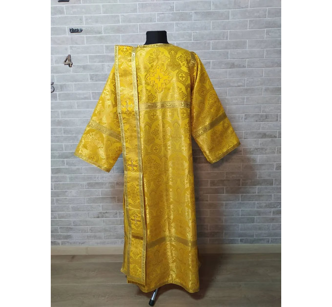 Korona deacon's alb - Orthodox vestment for deacon - Deacon's set - Stikharion