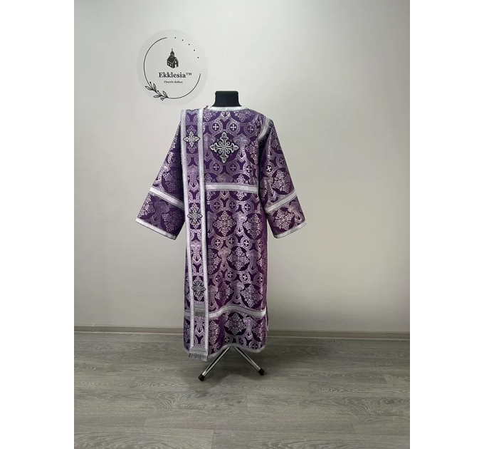 Korona deacon's alb - Orthodox vestment for deacon - Deacon's set - Stikharion