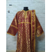 Protodeacon's sticharion - Deacon's alb in red - Orthodox Vestment - Greek style