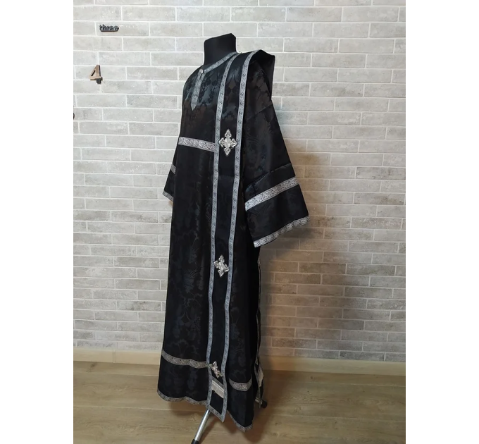 Black Deacon's vestment - Orthodox Vestment - Protodeacon's set of vestments