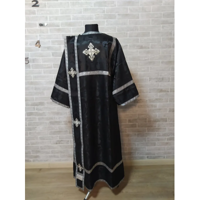 Black Deacon's vestment - Orthodox Vestment - Protodeacon's set of vestments