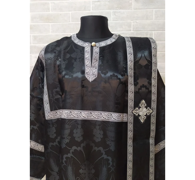 Black Deacon's vestment - Orthodox Vestment - Protodeacon's set of vestments