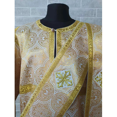 Deacon's/protodeacon's alb - Orthodox Vestment - Deacon's vestment set - Stikhar
