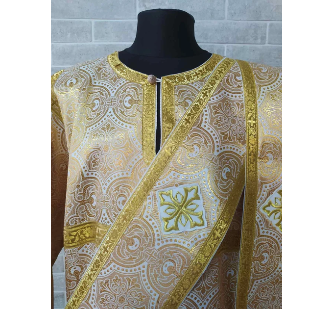 Deacon's/protodeacon's alb - Orthodox Vestment - Deacon's vestment set - Stikhar